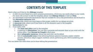 보험 제도 프레젠테이션 템플릿