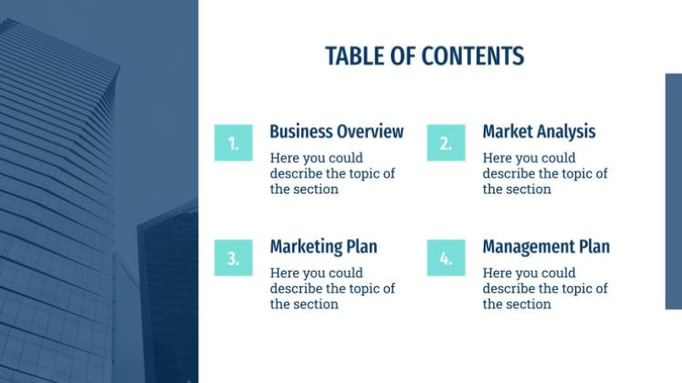 보험 제도 프레젠테이션 템플릿