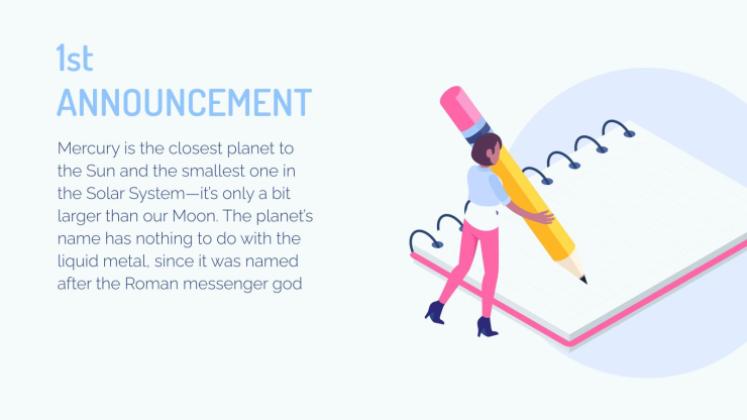 College-Newsletter Präsentationsvorlage