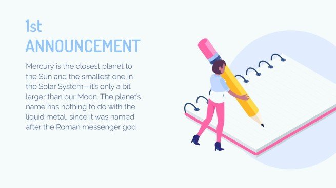 College-Newsletter Präsentationsvorlage