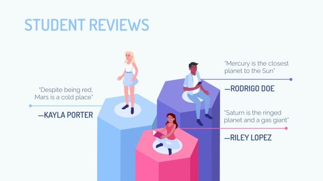 College-Newsletter Präsentationsvorlage