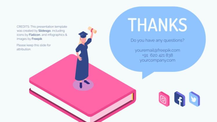 College-Newsletter Präsentationsvorlage