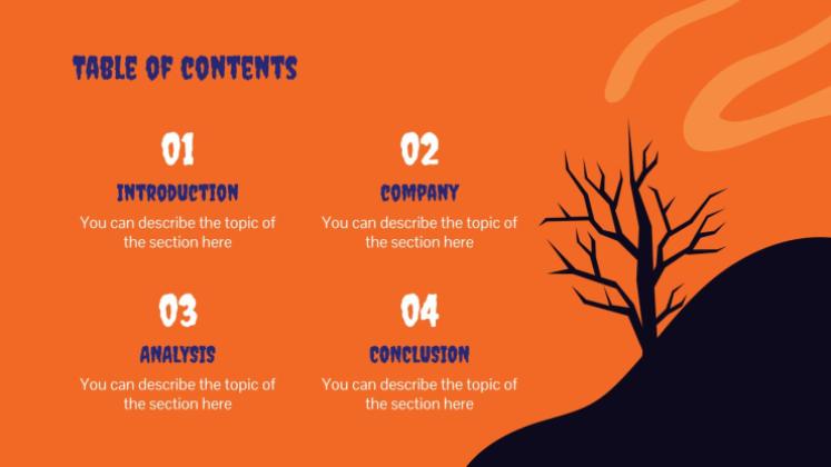 Halloween Modèles de présentation