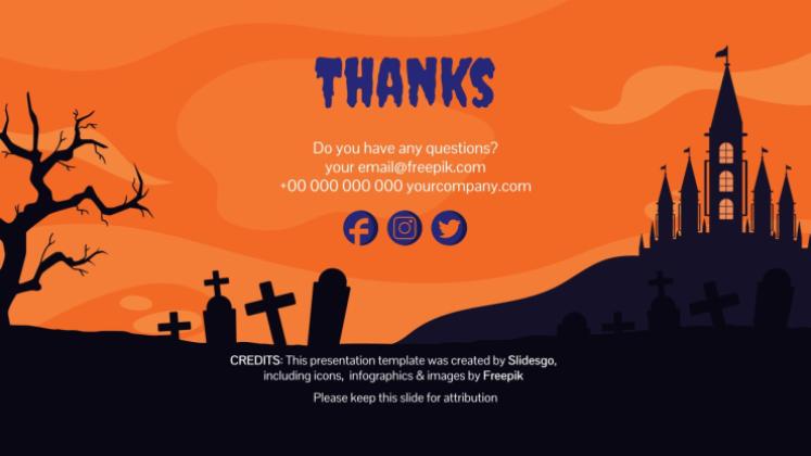 Halloween Modèles de présentation