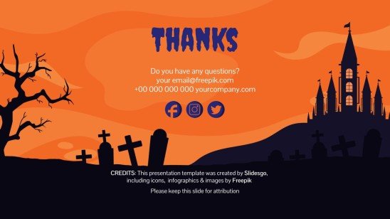 Halloween Modèles de présentation