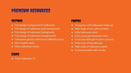 Halloween Modèles de présentation