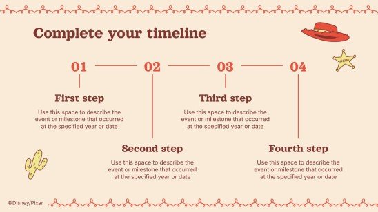 Plantilla de presentación Toy Story