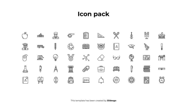 Plantilla de presentación Infografía de las reglas del aula