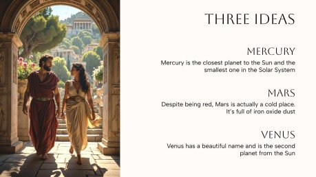 고대 그리스를 발견하세요 프레젠테이션 템플릿