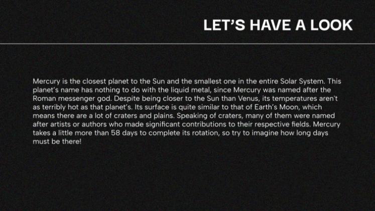 다크 모드 프레젠테이션 템플릿