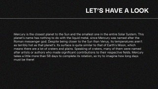 다크 모드 프레젠테이션 템플릿