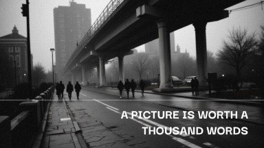 다크 모드 프레젠테이션 템플릿