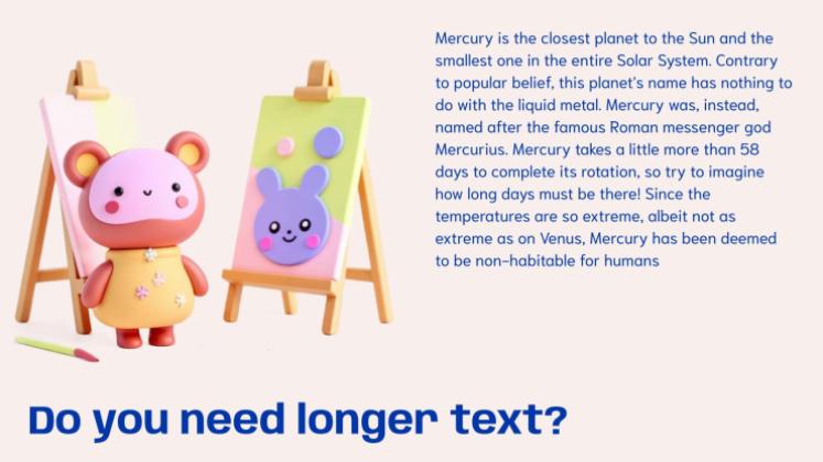 학교 필수품 프레젠테이션 템플릿