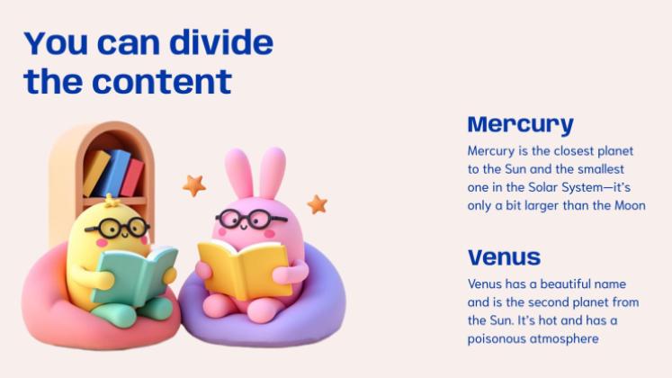 학교 필수품 프레젠테이션 템플릿