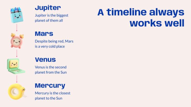 학교 필수품 프레젠테이션 템플릿