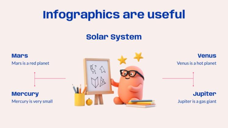 학교 필수품 프레젠테이션 템플릿