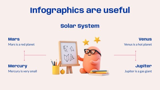 학교 필수품 프레젠테이션 템플릿