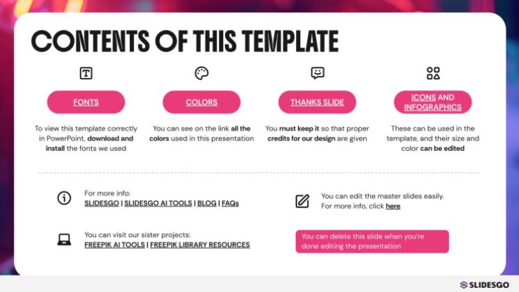 Asiatisches Streetfood Präsentationsvorlage