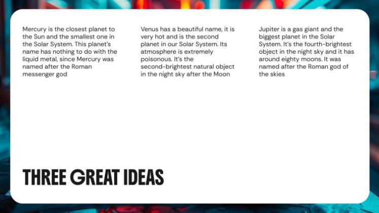 Asiatisches Streetfood Präsentationsvorlage