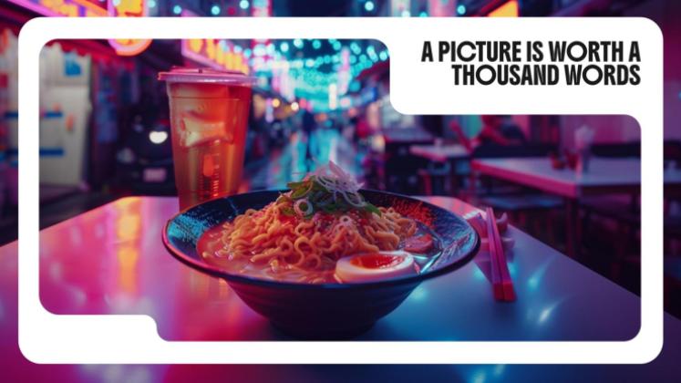 Asiatisches Streetfood Präsentationsvorlage