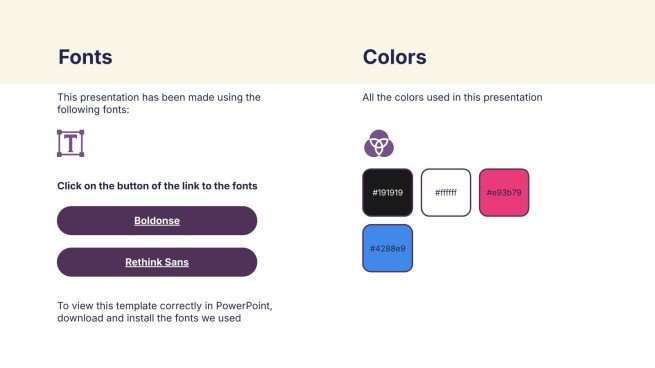 Asiatisches Streetfood Präsentationsvorlage