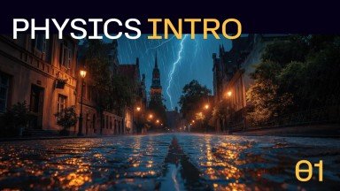 Electric Fields in Physics presentation template 