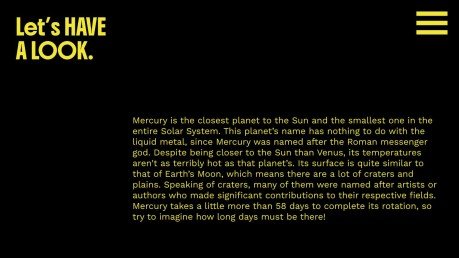 Fettgedruckte Typografie Präsentationsvorlage