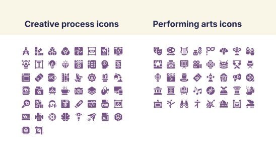 Fettgedruckte Typografie Präsentationsvorlage