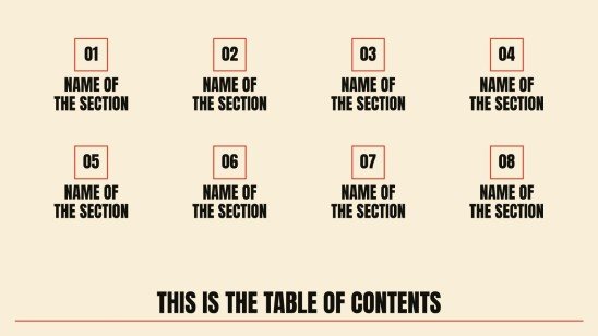 Anime Style presentation template 