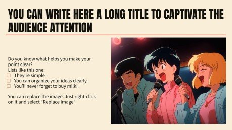 Anime Style presentation template 