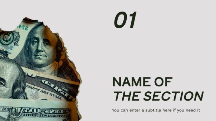 Plantilla de presentación Celebrando el Día Nacional del Dólar