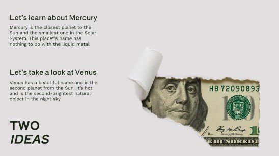 Plantilla de presentación Celebrando el Día Nacional del Dólar