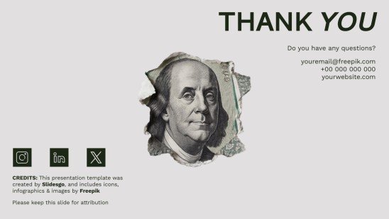 Plantilla de presentación Celebrando el Día Nacional del Dólar