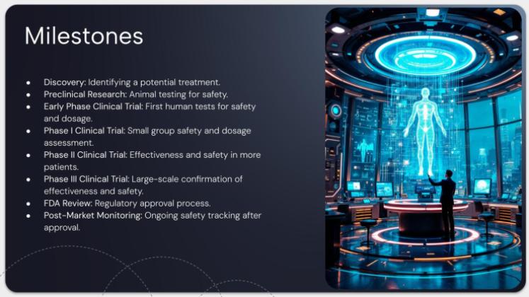 의학 유전학의 발전 프레젠테이션 템플릿