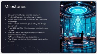 의학 유전학의 발전 프레젠테이션 템플릿