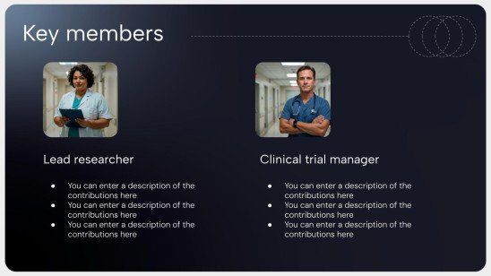 의학 유전학의 발전 프레젠테이션 템플릿
