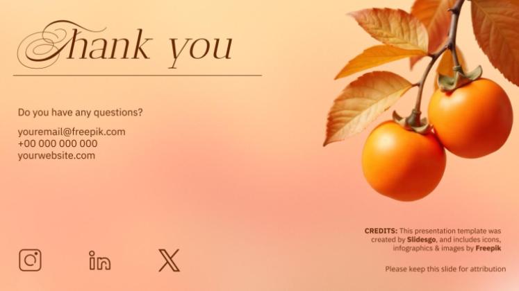 Happy Fall presentation template 