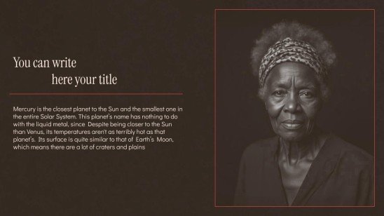 Événement du Mois de l'histoire des Noirs Modèles de présentation