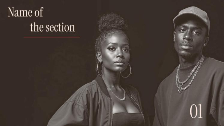 Événement du Mois de l'histoire des Noirs Modèles de présentation