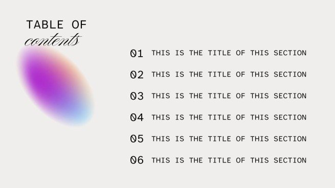 Post-University Life Tips presentation template 