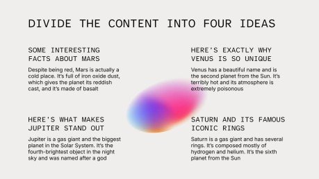 Post-University Life Tips presentation template 