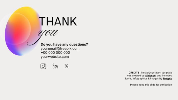 Post-University Life Tips presentation template 