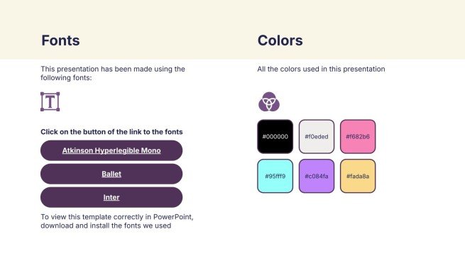 Post-University Life Tips presentation template 