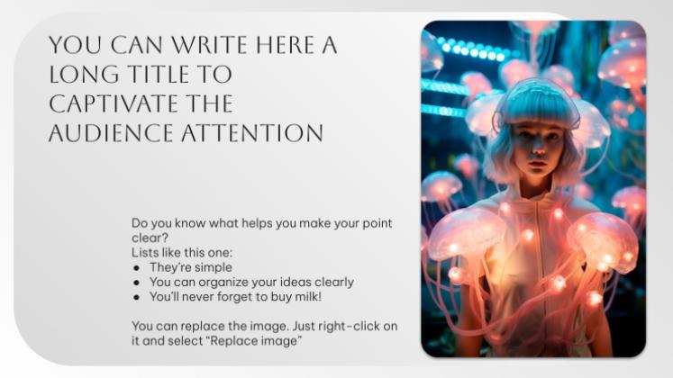 AI 도구 뉴스 프레젠테이션 템플릿