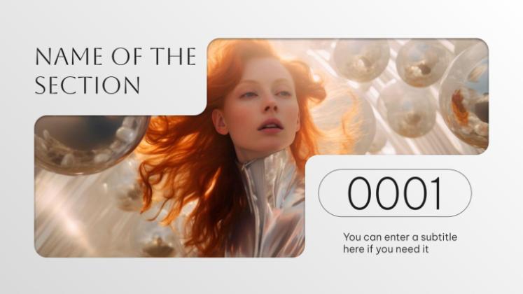 AI 도구 뉴스 프레젠테이션 템플릿