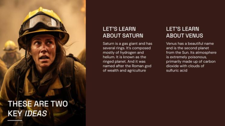 Plantilla de presentación Prevención de incendios forestales