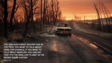 Plantilla de presentación Prevención de incendios forestales