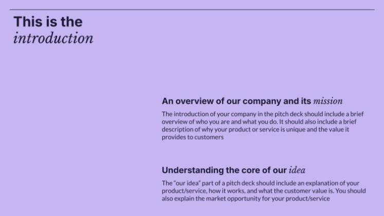 Modelo de apresentação Estratégias de Pitch Deck para Investidores