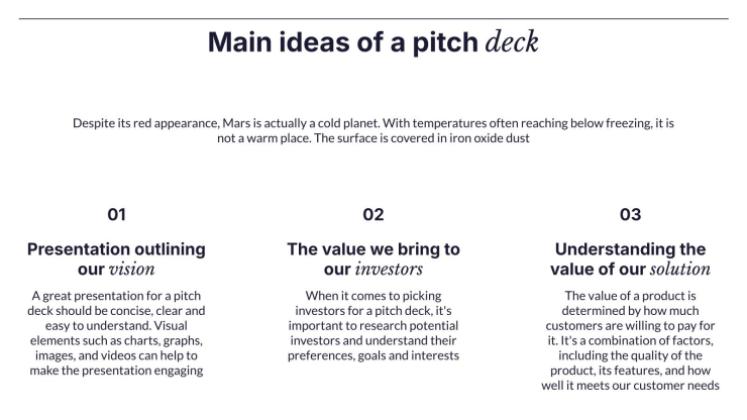 Modelo de apresentação Estratégias de Pitch Deck para Investidores
