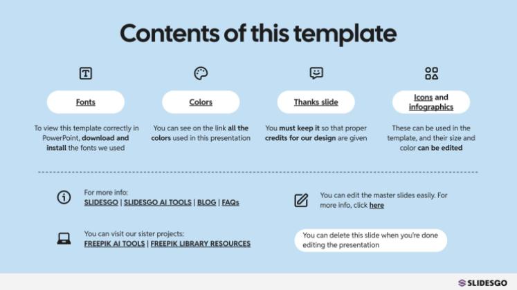 Kit de préparation pour la rentrée scolaire Modèles de présentation